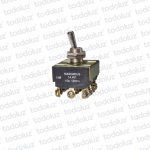 Interruptor Metal "H" Conmutador On/On 4P 10A 250V Margirius