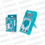 Multimetro Digital (Tension 600Vac/dc) (Cat.III 600V) SS Total