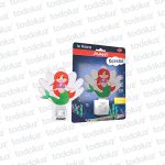 Luz Nocturna Sirena c/perilla 1w 3000°k 80lm