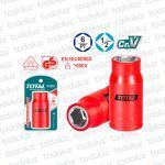 Zocalo Hexagonal Llave Tubo 1/2´x19mm 1000V Total