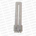 Lamp. Compacta Dulux 7W 2G7 2700°k Osram (DE REMATE)