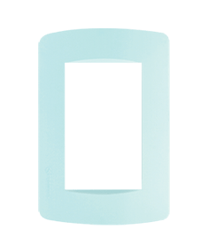 Placa 3 Modulos 2x4 Verde Agua Loft Conatel (LIQUIDACION)