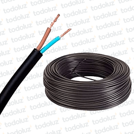 Cable Tipo Taller Inpaflex 2x0.5mm² 500V (x.Rollo/100m) Inpaco