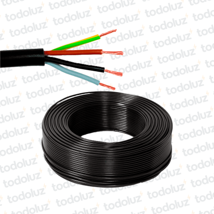 Cable Tipo Taller Inpaflex 4x2mm² 500V (x.1Metro) Inpaco