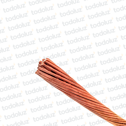 Cable Cobre Desnudo 10mm² (x.1Metro) Inpaco