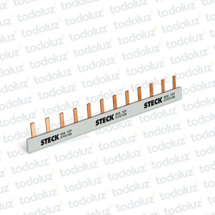 Peine de Conexion Unipolar 12 Pin 80A 220V Steck
