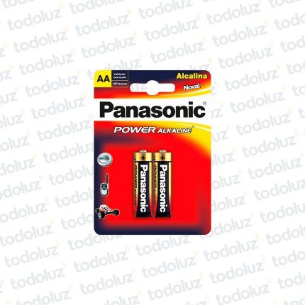 Pila Alcalina AA 1.5V (x.2unid) Panasonic