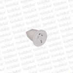 Ficha Hembra Norma Argentina 10A 250V Blanco Cambre