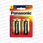 Pila Alcalina D 1.5V (x.2unid) Panasonic