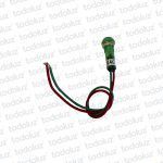Luz Piloto 10mm Verde 220V