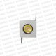 Spot Emb. Mini Fijo Cuad. Blanco Led 1W 6500°k (30x30mm) (52.173)