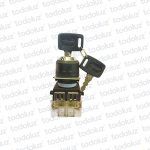 Selector 3 Posiciones con Llave 2NA Kacon