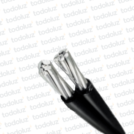 Cable Aluminio Preensamblado 2x25mm² XLPE (x.1metro) Inpaco