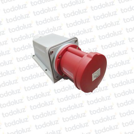 Tomacte. Adosar Industrial 6H 3x63A+T+N (5 Pin) IP44 380-415V Rojo Qi
