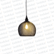 Colgante Tipo Vintage Negro Tipo Oval 1*E27 (54.369)