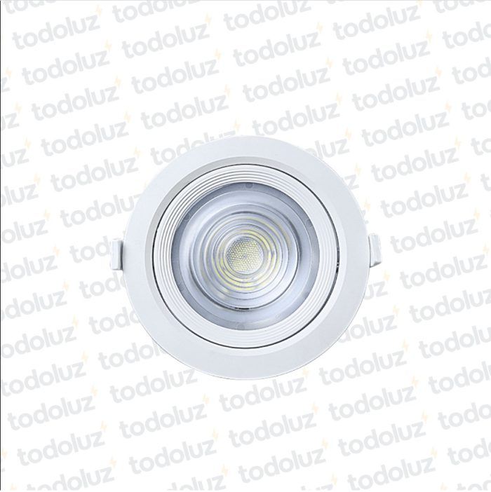 Spot Led Embutir Redondo (ø145mm) 10W 3000°k