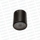 Spot Adosar Redondo Negro p/Lamp. Dicroica (70mmxø55mm) 1*GU10