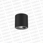 Spot Adosar Redondo Negro p/Lamp. AR111 (110mmxø117m) 1*GU10