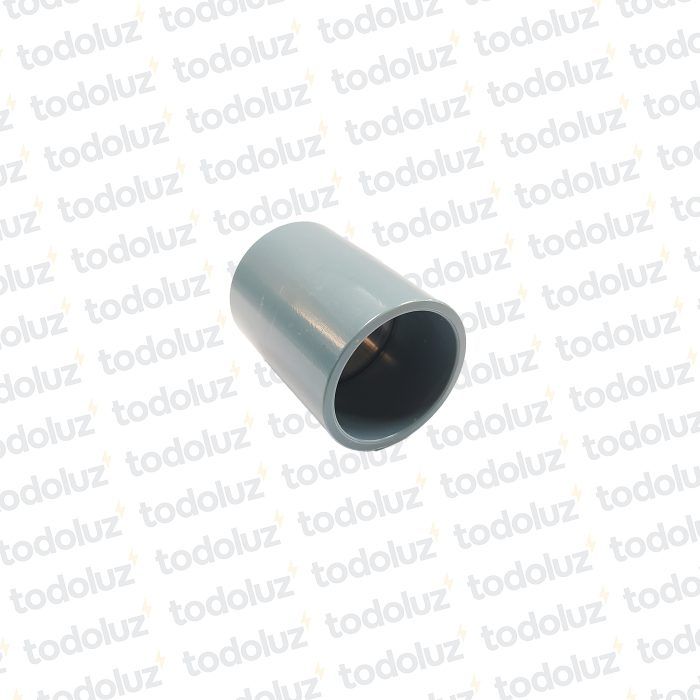 Union p/ Tubo PVC 3/4 Gris