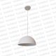 Colgante Semicirculo Blanco 29cm F/Blanco 1*E27 (54.618)