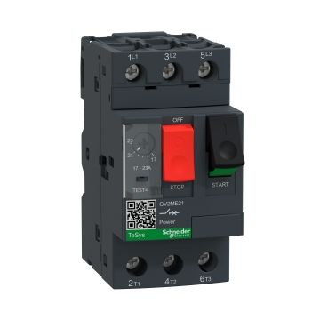 Guardamotor Regulable 13-18A/3P/7.5kW Mod.GV2 Schneider