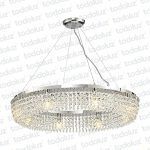 Colgante Circular Cristal Transp. 15*G9 (54.643)