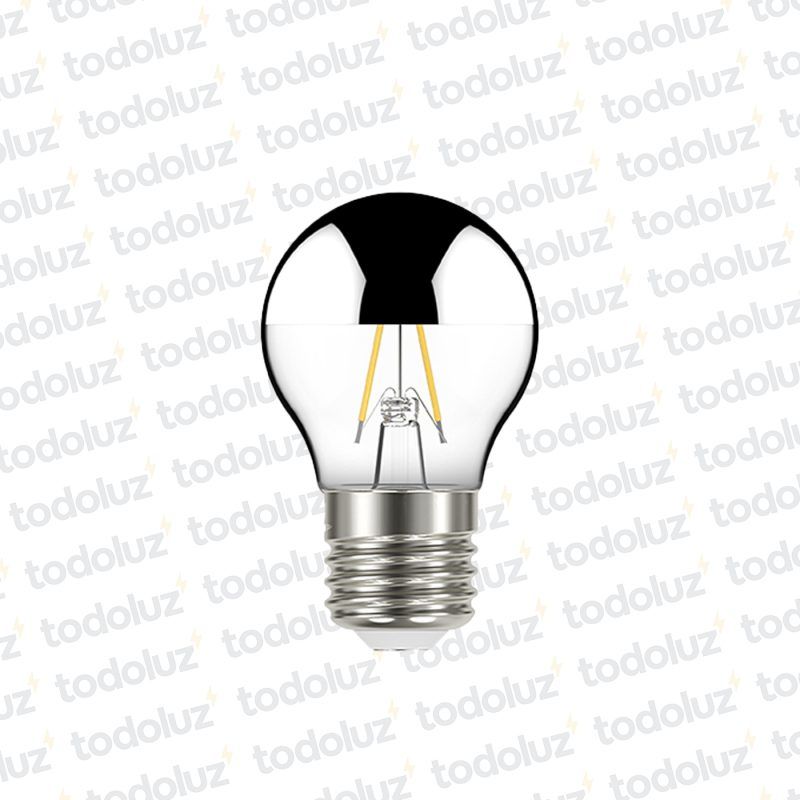 Lamp. Reflectora Led Filamento G45 Gota 3W Calido E27 220V