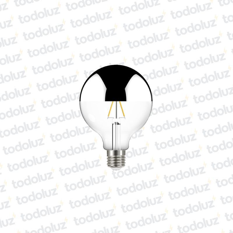 Lamp. Reflectora Led Filamento G95 Gota 3W Calido E27 220V