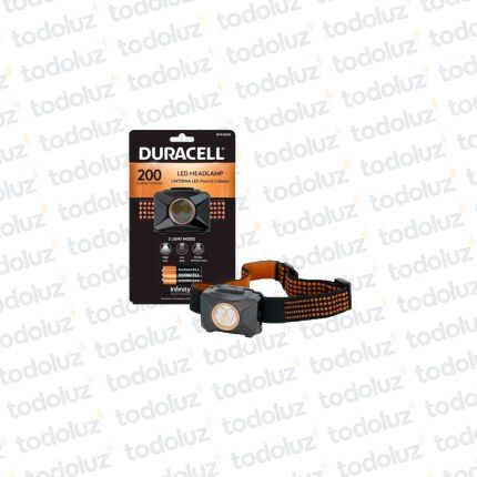 Linterna Led Minero p/ Cabeza 200lm Duracell