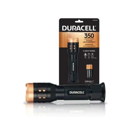 Linterna Led Alumnio 350lm Duracell