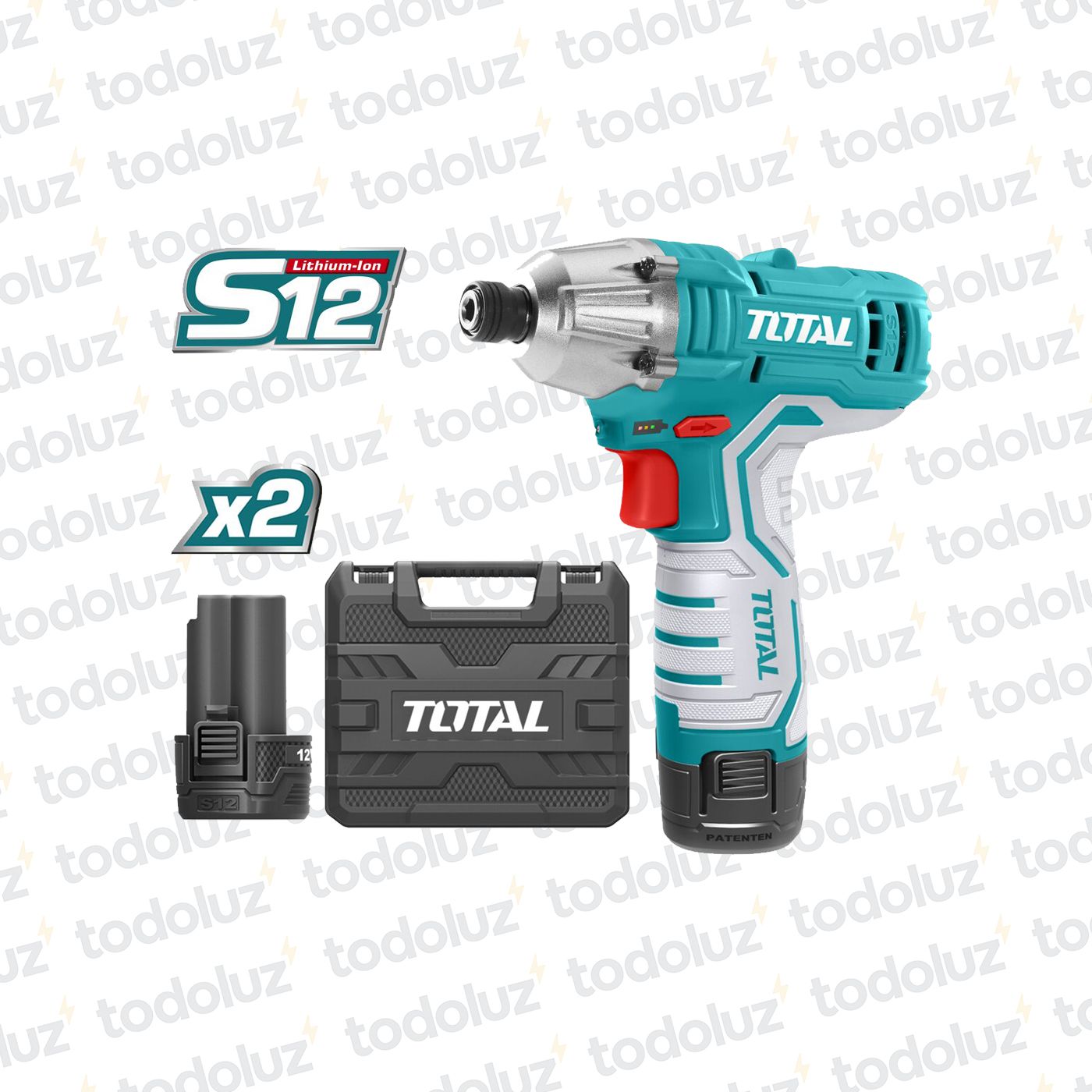 9640-interno-a927dc26955d4288b1c6a32ecf57036a-6.jpeg Atornillador de Impacto 12Vdc en Maletin (2 Bateria 1.5Ah + 1 Cargador) Total