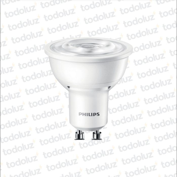 Lamp. Led Dicroica 3.8W GU10 220V Frio Philips