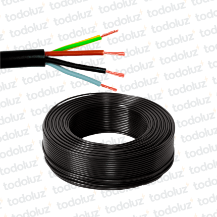 Cable Tipo Taller Inpaflex 4x1mm² 500V (x.1Metro) Inpaco