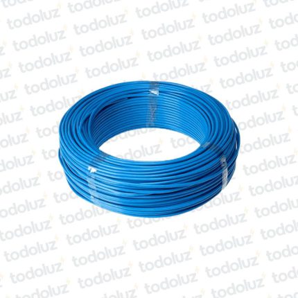 Cable Multifilar 1.5mm² Celeste 750V Antillama (x.Rollo/100m) Inpaco