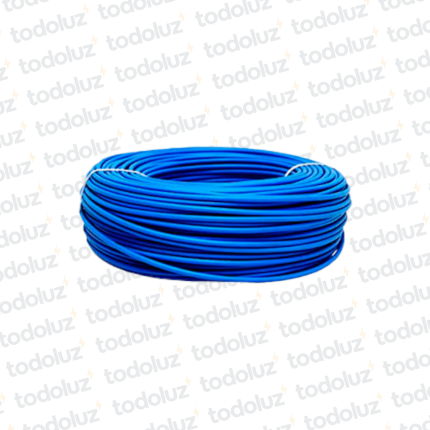 Cable Multifilar 10mm² Celeste 750V Antillama (x.1Metro) Inpaco