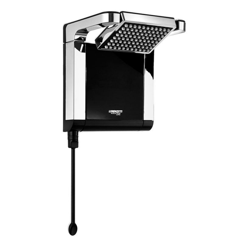 Ducha Electronica Acqua Star (Negro/Cromo) 6800W 220Vac Lorenzetti