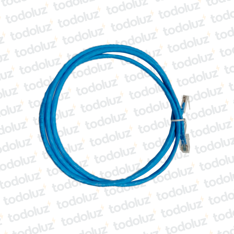 Patch Cord U/UTP Cat.5E Azul (x. 1.5mts) T568A/B Sohoplus