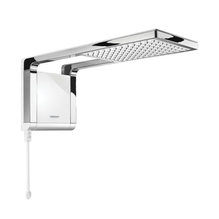 Ducha Electronica Acqua Storm (Blanco/Cromo) 6800W 220Vac Lorenzetti