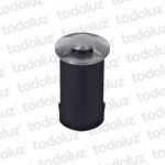 Spot Emb. p/ Piso Redondo Platil  1 Visor 1W 3000K (52.219)