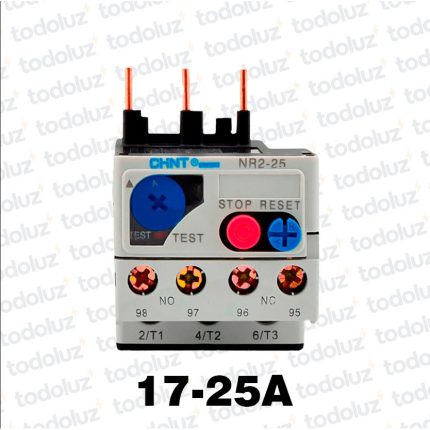 Rele Termico 17-25A 3P p/ Contactor Mod.NC1-9/32A Chint