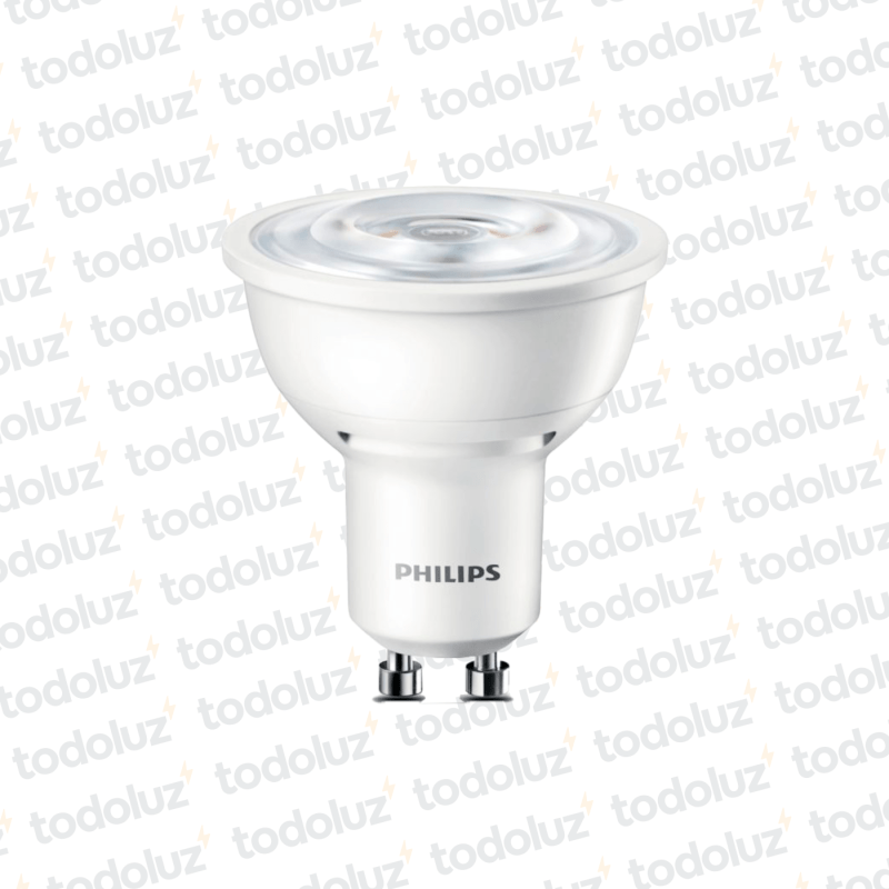 Lamp. Led Dicroica 3.8W GU10 220V Calido Philips