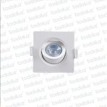 Spot Led Embutir Cuadrado (75x75mm) 3W 6500°k