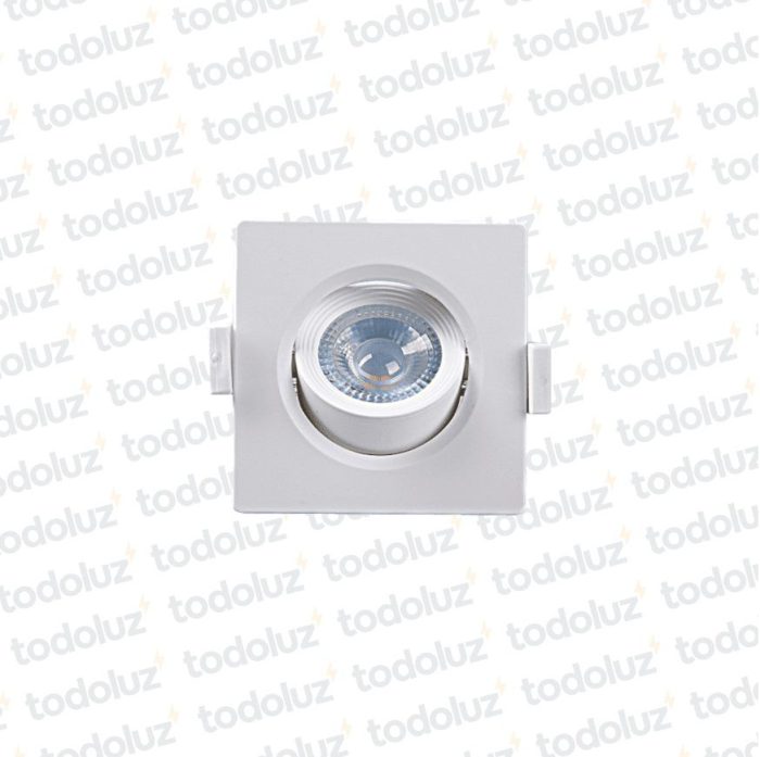 Spot Led Embutir Cuadrado (90x90mm) 5W 3000°k