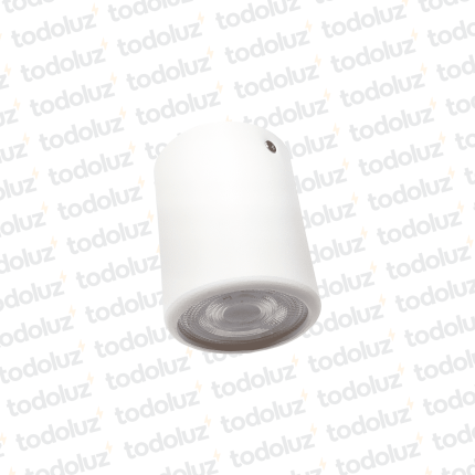 Spot Adosar Redondo Blanco p/Lamp. Dicroica (70mmxø55mm) 1*GU10