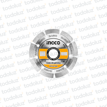 Disco de Corte Segmentado Diamantado 125mm Ingco