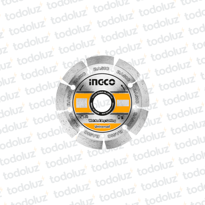 Disco de Corte Segmentado Diamantado 125mm Ingco