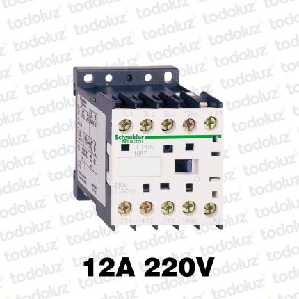 Mini Contactor 12A/3P/5.5kW 1NO Bob.220Vac Mod.K Schneider