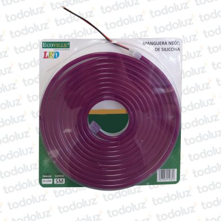 Cinta Led Neon Purpura 12V IP65 (x.Rollo/5m)