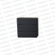 Aplique Ext. Bidireccional Cubo Negro Doble Raja 6w 3000K IP65