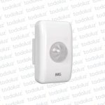 Sensor de Movimiento p/ Techo Articulado 360° Blanco 100/240V Margirius
